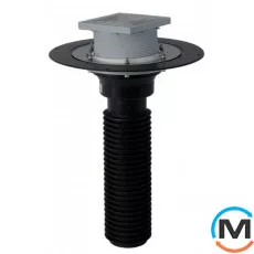 Ремонтна покрівельна вирва HL для DN160. Прохідна – 148х148мм/137х137мм., фото 