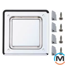 Кришка хромована до HL905 з гвинтами, фото 