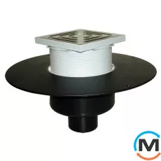 Покрівельна вирва HL DN75 з ПП-фланцем, фото 