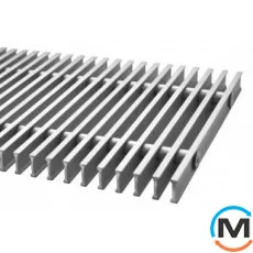 Решітка дюралюмінієва FanCoil RA-FCF 09 mini 230x1750x90, Виконання: Дюралюмінієва, Глибина (мм): 90, Ширина (мм): 230, Довжина (мм): 1750, фото 