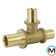 Трійник Aquapex 32 x 32 x 20 мм, Модифікація: 32 x 32 x 20, Діаметр (мм): 32, Робочий тиск (бар): 10, Матеріал: Латунь, фото 