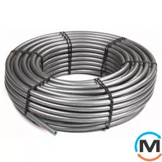 Труба універсальна Aquapex PE-Xa/EVOH 20 x 2,8 мм у бухтах по 100 м, Тип труби: Проста, Призначення труб: Универсальная, Діаметр (мм): 20, Робочий тиск (бар): 10, Матеріал: Пошитий поліетилен Pex-a, фото 