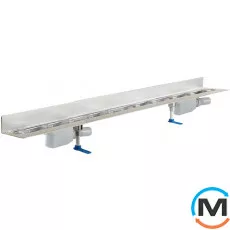 Кутовий душовий лоток HL DN 50. Довжина монтажу 1500 мм, фото 