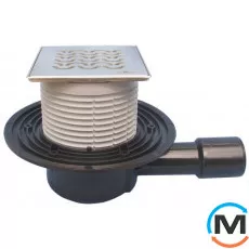 Трап HL для внутрішніх приміщень DN40/50 горизонтальний із запахозапираючим пристроєм Primus, 121х1, фото 