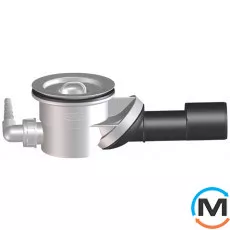 Сифон HL для душового піддону DN40/50 з шарніром, для зливних отворів d 90мм, фото 