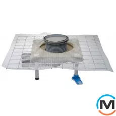 Трап HL для внутрішніх приміщень DN50/75 поворотний з CeraDrain полімербетонною консоллю, запахозапи, фото 