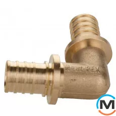 Куточок Aquapex 16 x 16 мм, Діаметр (мм): 16, Робочий тиск (бар): 10, Матеріал: Латунь, фото 