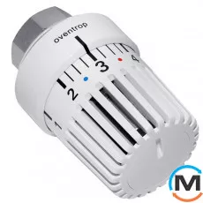 Термостатическая головка Oventrop "Uni LH" (М 30 х 1,5), Исполнение: Механическая, Цвет: Белый, Нулевое положение: Есть, Присоединение: М30х1,5, фото 