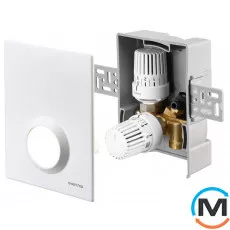 Регулювальний короб Oventrop plus, білий, фото 