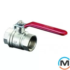 Кран кульовий Oventrop "Optibal" 1" вн.-вн.ручка, Тип різьблення: Внутрішня/Внутрішня, Діаметр різьблення: 1", Виконання: Прямий, Тип ручки: Ручка, Робочий тиск (бар): 16, Матеріал: Латунь, фото 