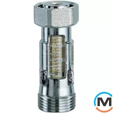 Хромований витратомір FAR дюймове різьблення 1-3.5, фото 