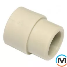 Полипропиленовая муфта Ekoplastik редукционная (нар.вн.) 32 мм х 25 мм, Модификация: ВН 32х25, Диаметр (мм): 32, фото 