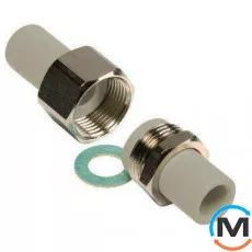 Полипропиленовое разборное соединение Ekoplastik 32 мм, Диаметр (мм): 32, фото 