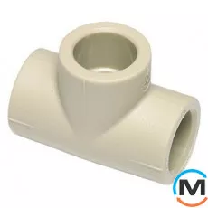 Полипропиленовый тройник Ekoplastik 32 мм, Модификация: 32х32х32, Диаметр (мм): 32, фото 