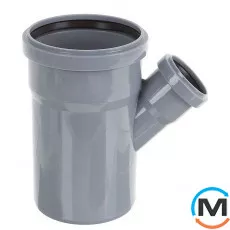 Трійник редукційний для каналізації Valsir 40/32 45°, Вид каналізації: Внутрішня, Тип каналізації: Проста, Градус (град.): 45, Модифікація: 40/32 45°, Діаметр (мм): 40, Матеріал: Полівінілхлорид (ПВХ), фото 