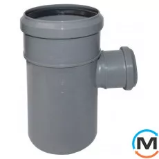 Трійник редукційний для каналізації Valsir 40/32 87°, Вид каналізації: Внутрішня, Тип каналізації: Проста, Градус (град.): 90, Модифікація: 40/32 87°, Діаметр (мм): 40, Матеріал: Полівінілхлорид (ПВХ), фото 