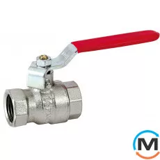 Кран кульовий Bonomi TAMIGI Ø1/2" ВВ PN40 ручка, Тип різьблення: Внутрішня/Внутрішня, Діаметр різьблення: 1/2", Виконання: Прямий, Тип ручки: Ручка, Робочий тиск (бар): 40, Матеріал: Латунь, фото 