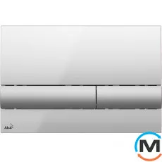 Кнопка керування Alca Plast (хром-глянцева/матова), фото 