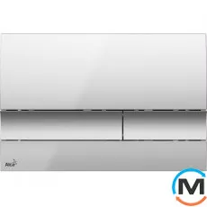 Кнопка керування Alca Plast (хром-матова), фото 