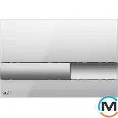 Кнопка керування Alca Plast (хром матова/глянцева), фото 