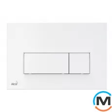 Кнопка керування Alca Plast для прихованих систем інсталяції, білий, фото 