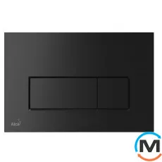 Кнопка керування Alca Plast для прихованих систем інсталяції, чорний-мат, фото 