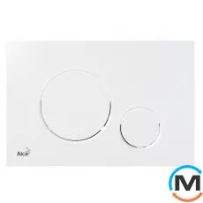 Кнопка керування Alca Plast для прихованих систем інсталяції, білий, фото 