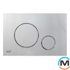 Кнопка керування Alca Plast для прихованих систем інсталяції, хром-матовий, фото 