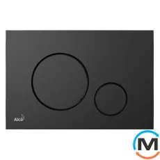 Кнопка керування Alca Plast для прихованих систем інсталяції, чорний-мат, фото 