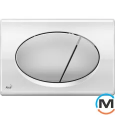 Кнопка керування Alca Plast хром – комбінація: дошка - блискуча, кнопка-матова 590x390x240, фото 