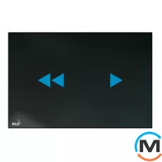 Кнопка безконтактна Alca Plast для прихованих систем інсталяції з підсвічуванням, фото 