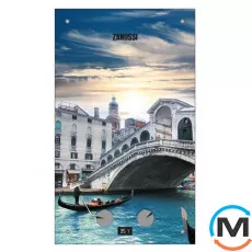 Газова колонка Zanussi GWH 10 Fonte Glass Rialto, Тип розпалювання: Електронний, Теплова потужність (кВт): 18.5, Тип камери згоряння: Відкрита, Колір: Rialto, Підведення труб: Нижня, Продуктивність (л/хв): 10, Спосіб встановлення: Настінний, Електроживлення: 3 V, фото 