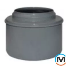 Перехідник каналізаційний короткий Valsir 40/32, Варіант: 40/32, Вид каналізації: Внутрішня, Тип каналізації: Проста, Виконання: Короткий, Діаметр (мм): 40, Матеріал: Полівінілхлорид (ПВХ), фото 