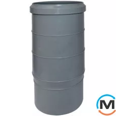 Компенсаційний каналізаційний патрубок Valsir L=123 мм 75, Вид каналізації: Внутрішня, Тип каналізації: Проста, Діаметр (мм): 75, Довжина (мм): 123, Матеріал: Полівінілхлорид (ПВХ), фото 