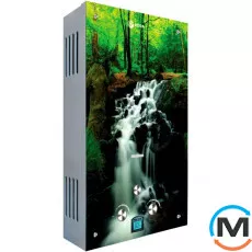 Roda JSD20-A4 "Водоспад" димохідна газова колонка, Тип розпалювання: Електронний, Теплова потужність (кВт): 20, Тип камери згоряння: Відкрита, Колір: Водоспад, Підведення труб: Нижня, Продуктивність (л/хв): 10, Спосіб встановлення: Настінний, Електроживлення: 3 V, фото 