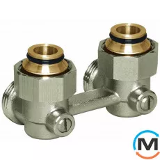 Вузол нижнього підключення Rossweiner тип E2/50 кутовий, 3/4 "BPx3/4" Зp (basic line), фото 