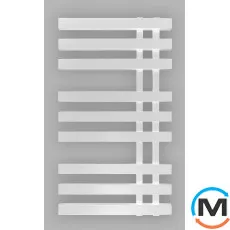 Сушка для рушників Genesis-Aqua MAGNUM 1000x500 білий, Колір: Білий, Висота (мм): 1000, Ширина (мм): 500, фото 