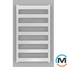 Сушка для рушників Genesis-Aqua BULL 1200x530 білий, Колір: Білий, Висота (мм): 1200, фото 