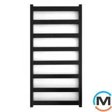 Сушка для рушників Genesis-Aqua MAXI 1000x530 чорний, Колір: Чорний, Висота (мм): 1000, фото 