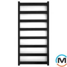 Сушка для рушників Genesis-Aqua MAXI 1200x530 чорний, Колір: Чорний, Висота (мм): 1200, фото 