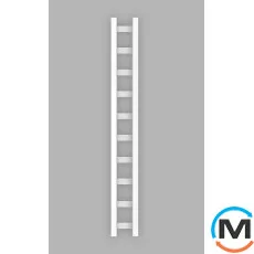 Сушка для рушників Genesis-Aqua SCALA 1200x250 білий, Колір: Білий, фото 