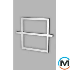 Сушка для рушників Genesis-Aqua ONE 530x630 білий, Колір: Білий, фото 