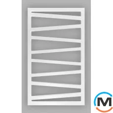 Сушка для рушників Genesis-Aqua GENESIS 1200x530 білий, Колір: Білий, Висота (мм): 1200, фото 