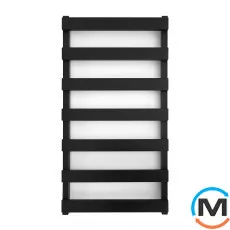 Сушка для рушників Genesis-Aqua FANCY 800x530 чорний, Колір: Чорний, Висота (мм): 800, фото 