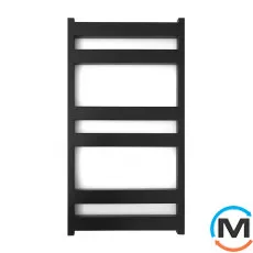 Сушка для рушників Genesis-Aqua FOM 1000x530 чорний, Колір: Чорний, Висота (мм): 1000, фото 