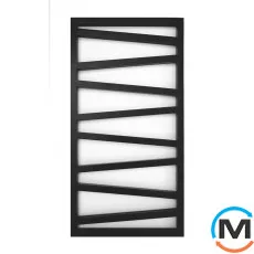 Сушка для рушників Genesis-Aqua GENESIS 1200x530 чорний, Колір: Чорний, Висота (мм): 1200, фото 