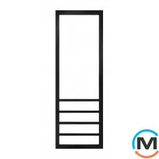 Сушка для рушників Genesis-Aqua LEMPIRA 1500x500 чорний, Колір: Чорний, фото 