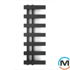 Сушка для рушників Genesis-Aqua MAGNUM LIGHT 800x350 чорний, Колір: Чорний, Висота (мм): 800, Ширина (мм): 350, фото 