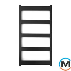 Сушка для рушників Genesis-Aqua NOVA 1200x530 чорний, Колір: Чорний, Висота (мм): 1200, фото 