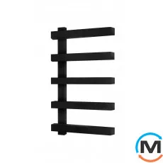 Сушка для рушників Genesis-Aqua STONE 1000x500 чорний, Колір: Чорний, Висота (мм): 1000, фото 